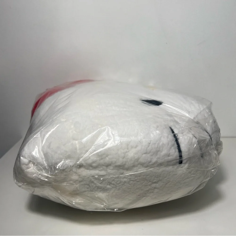 Hello Kitty Sanrio Cat Kitty Face Head Sherpa Decorative Pillow Teddy Bear Plush